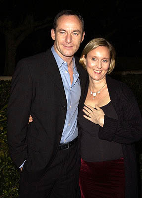 Jason Isaacs and Emma Hewitt, m...